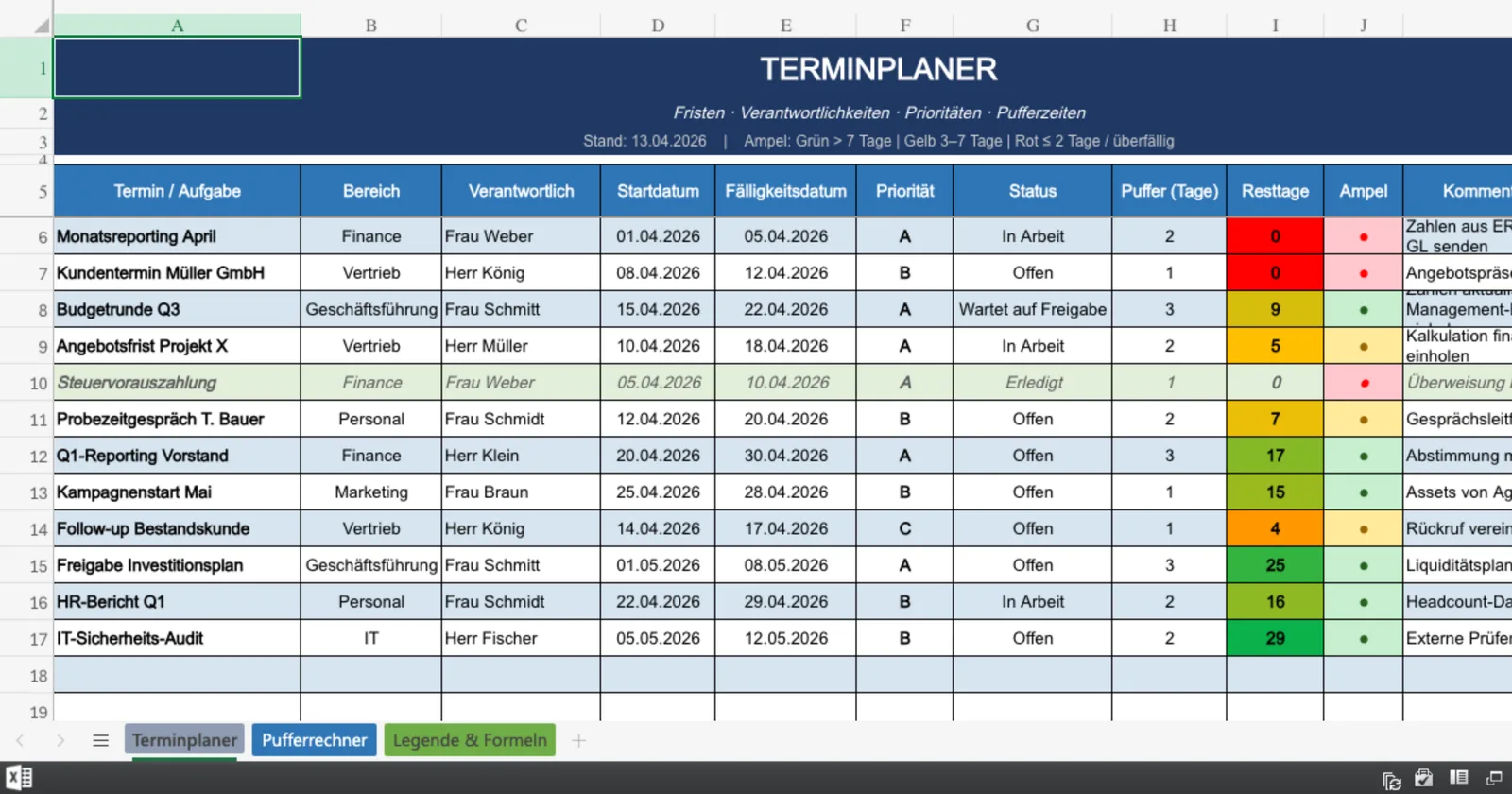 Vorschau von Terminplaner_Excel.xlsx