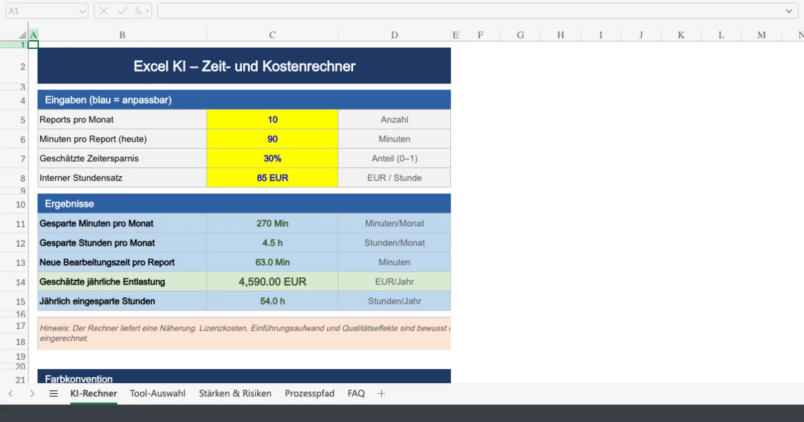 Vorschau von Excel_KI_Leitfaden.xlsx