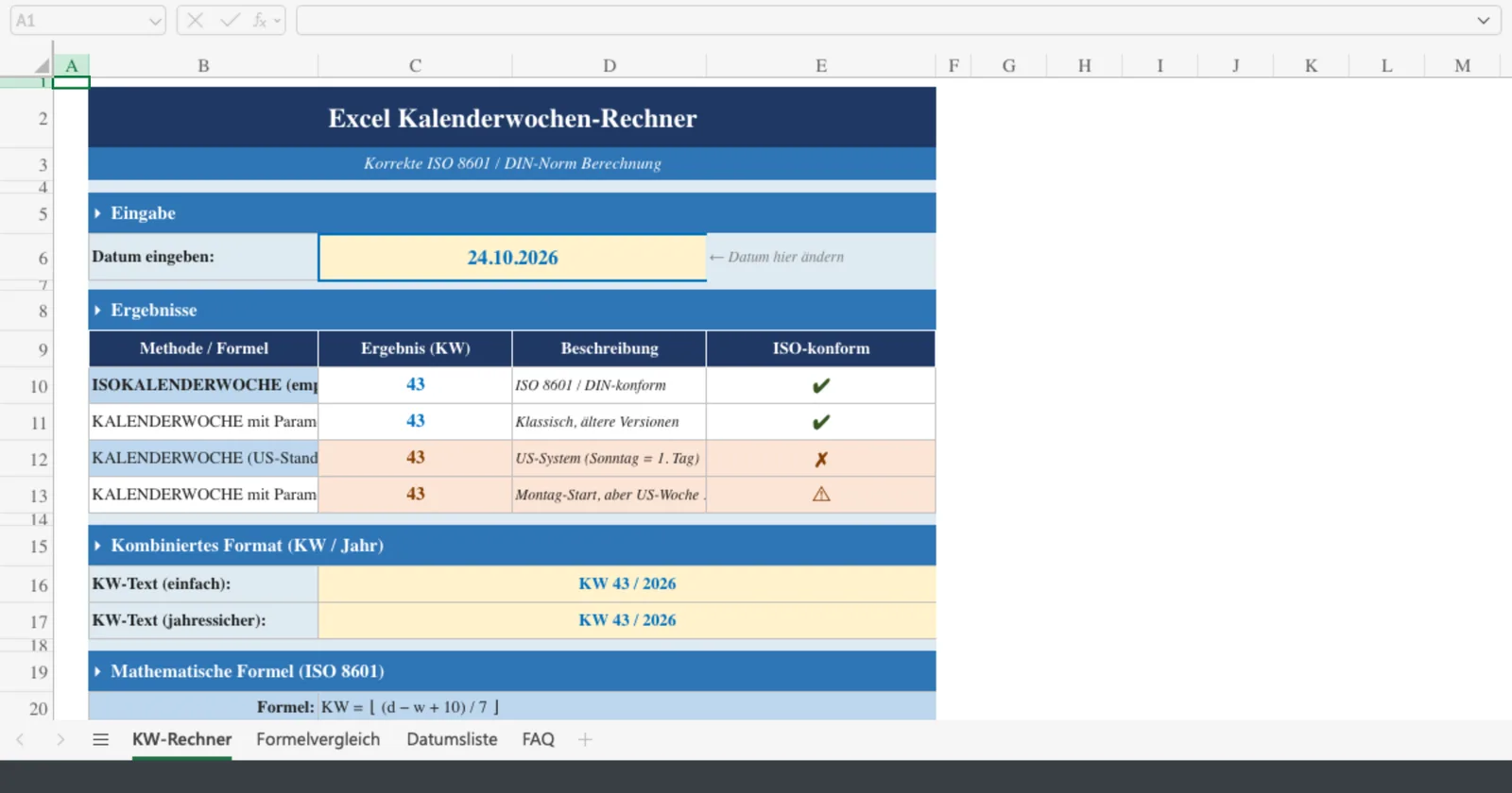 Vorschau von Kalenderwochen_Rechner.xlsx