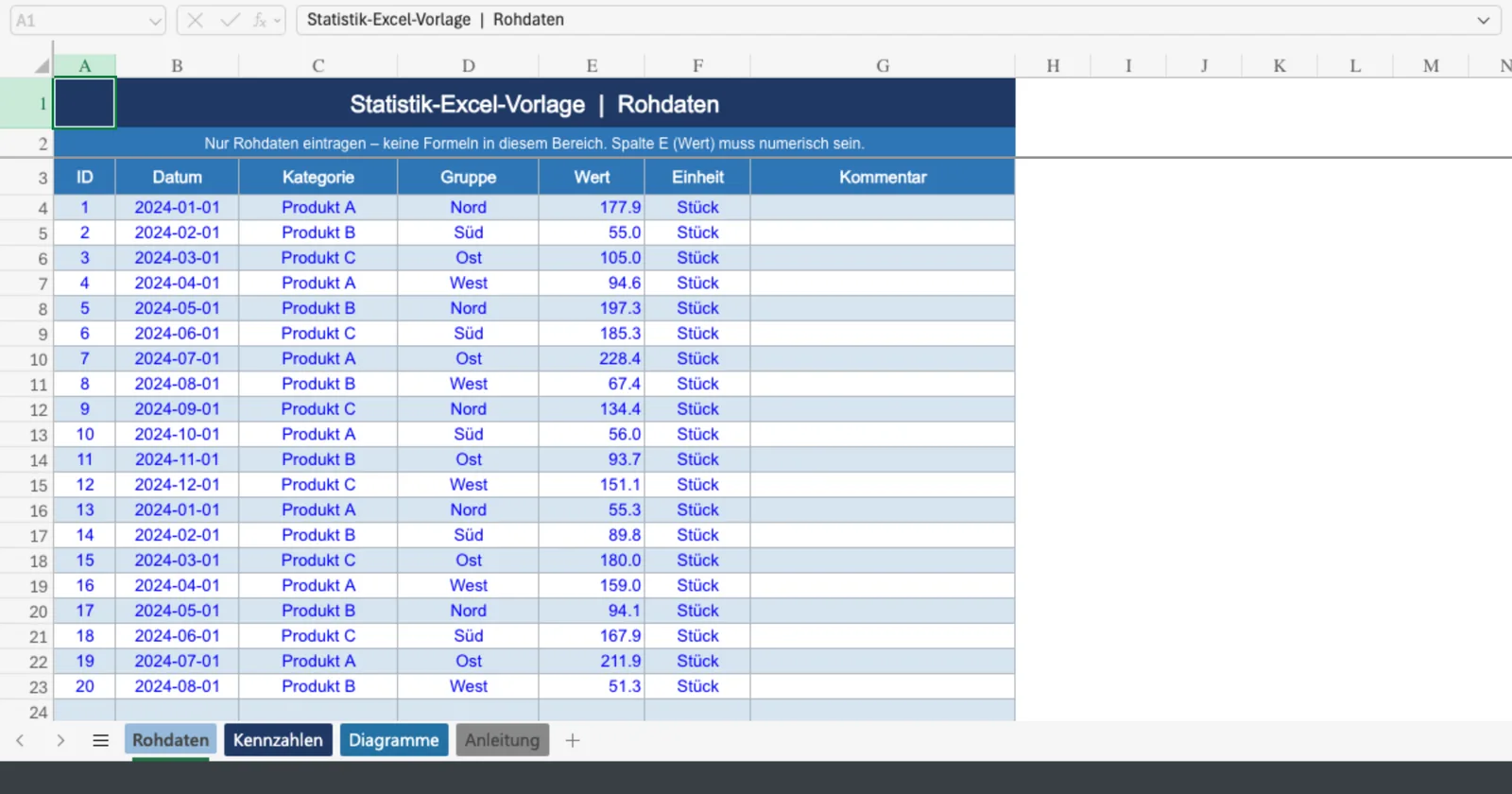 Vorschau von statistik_excel_vorlage.xlsx