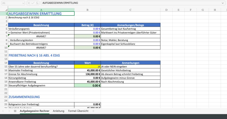 Vorschau von Aufgabegewinn_Rechner.xlsx