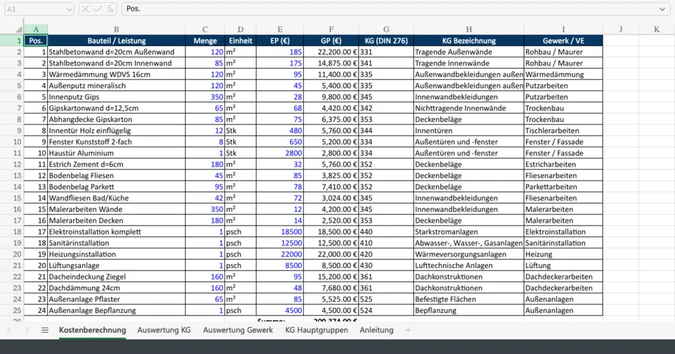 Vorschau von din276_kostenberechnung.xlsx