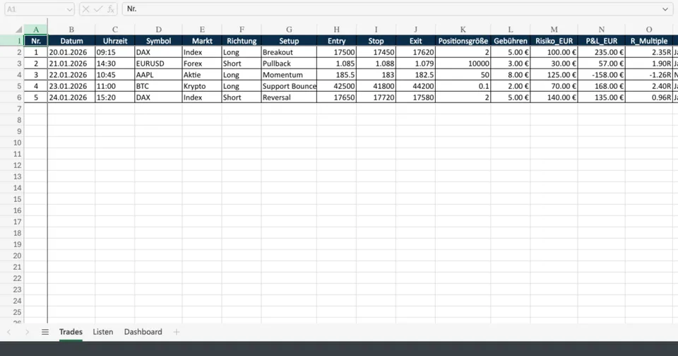 Vorschau von Trading_Journal_Excel_Deutsch.xlsx