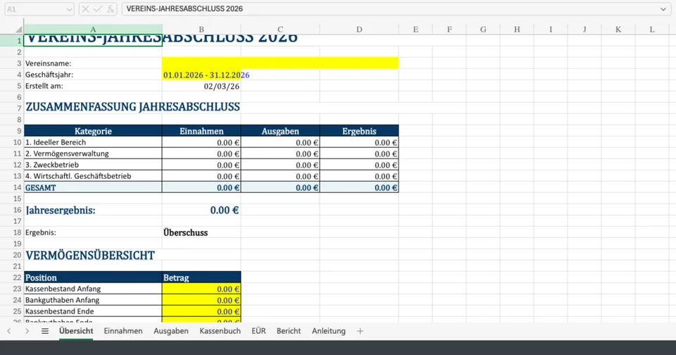 Vorschau von Vereins-Jahresabschluss-Vorlage-2026.xlsx