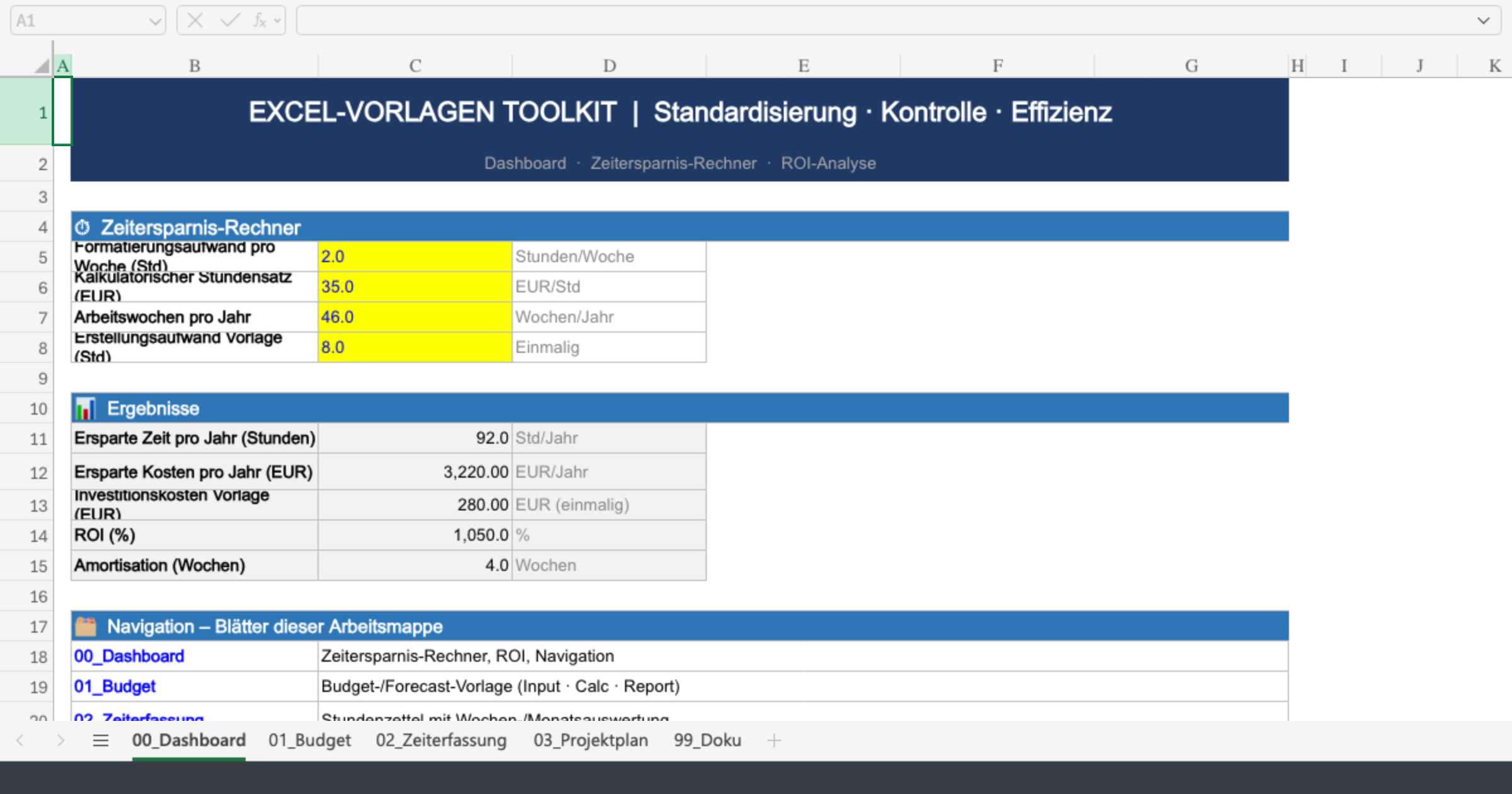 Vorschau von Excel_Vorlagen_Toolkit.xlsx