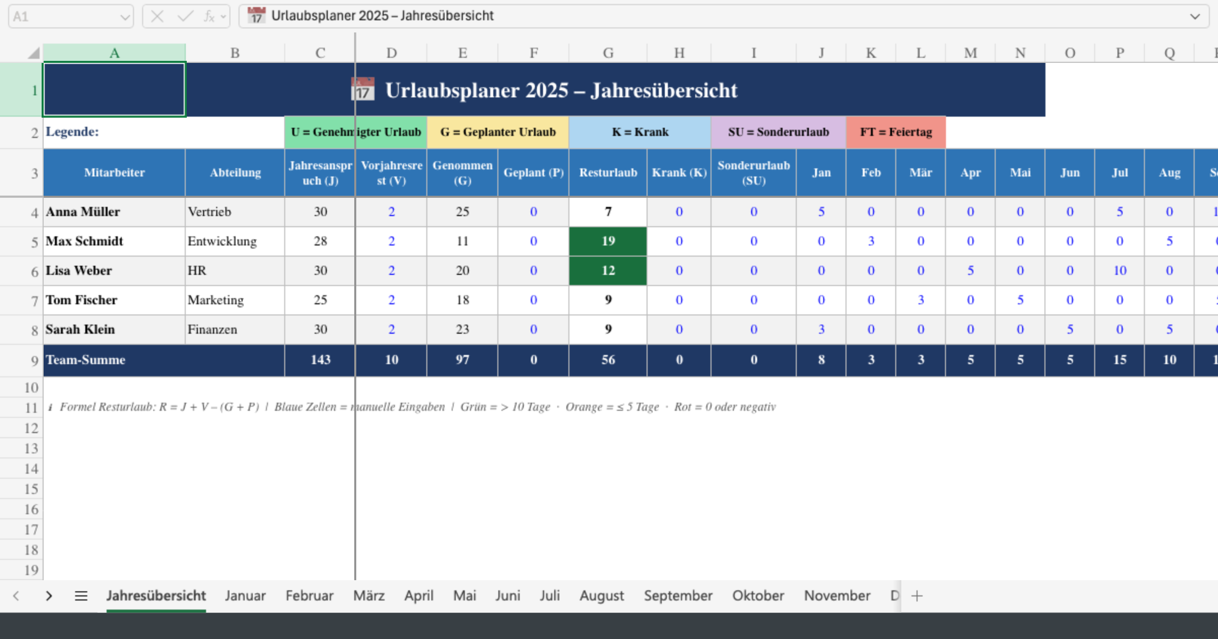 Vorschau von Urlaubsplaner_2025.xlsx